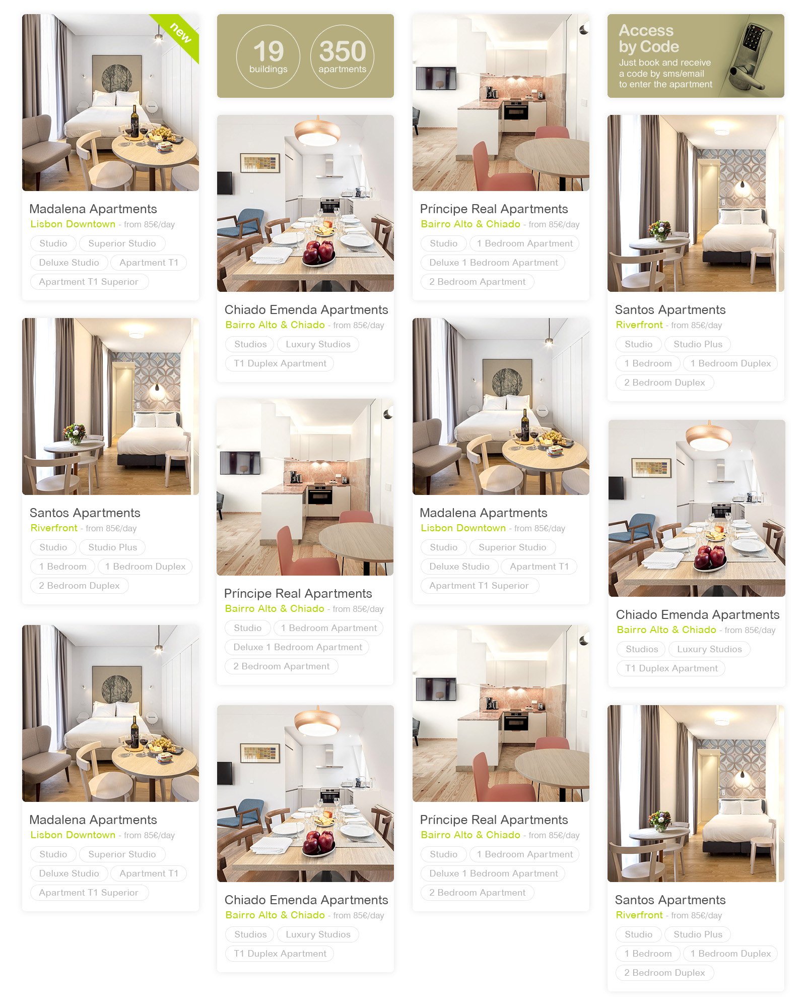 apartments